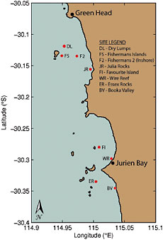 Juren Bay sampling map